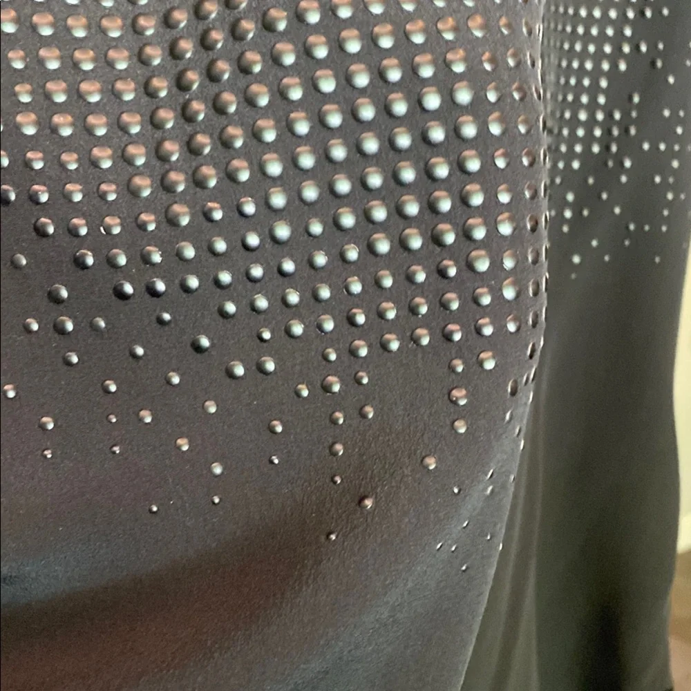 Elie Tahari Black Sheer Short Sleeve Dress - Picture 8 of 8